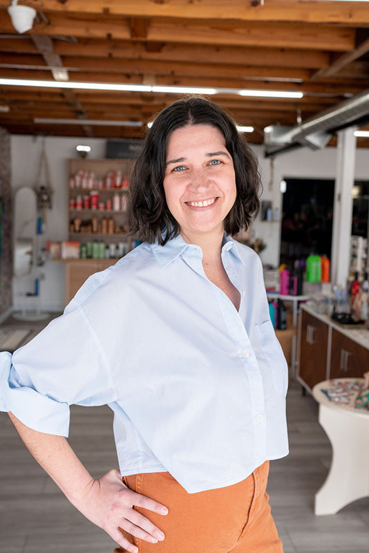 Amy Ulmer is a stylist at iidentity salon, iidentitysalon.com