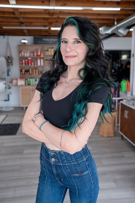 Haley Gilbreath is a stylist at iidentity salon, iidentitysalon.com